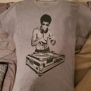 Bruce Lee dj tshirt